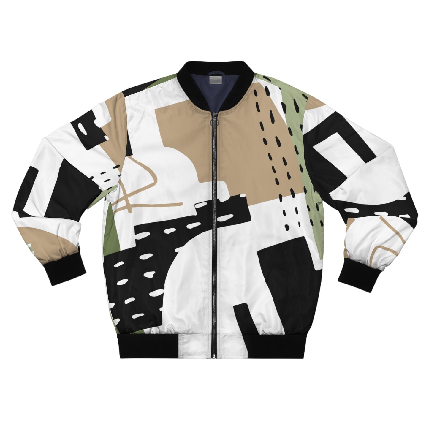 Geometric Bomber Jacket